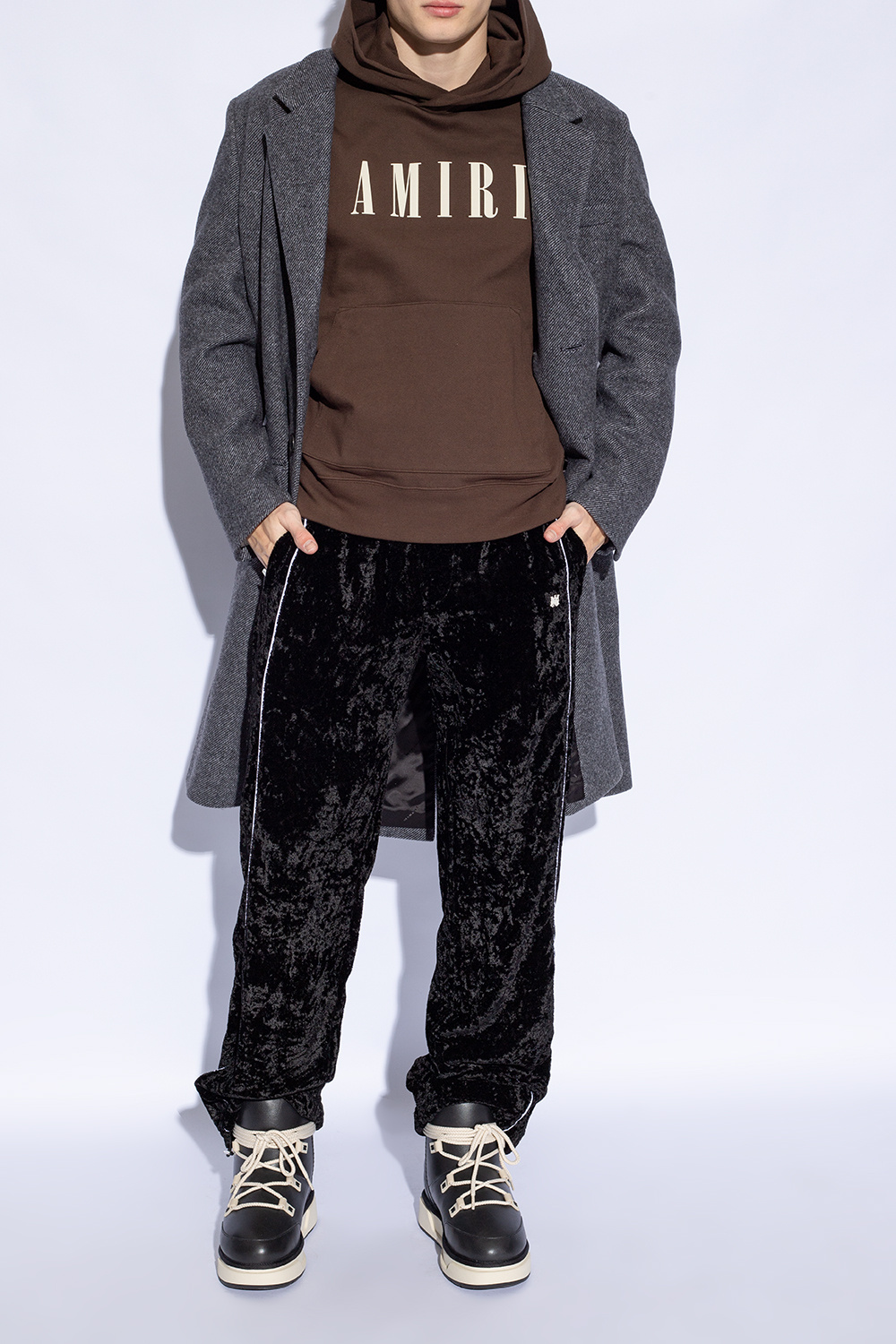 Black 'Malibu Hi' snow boots Amiri - SchaferandweinerShops